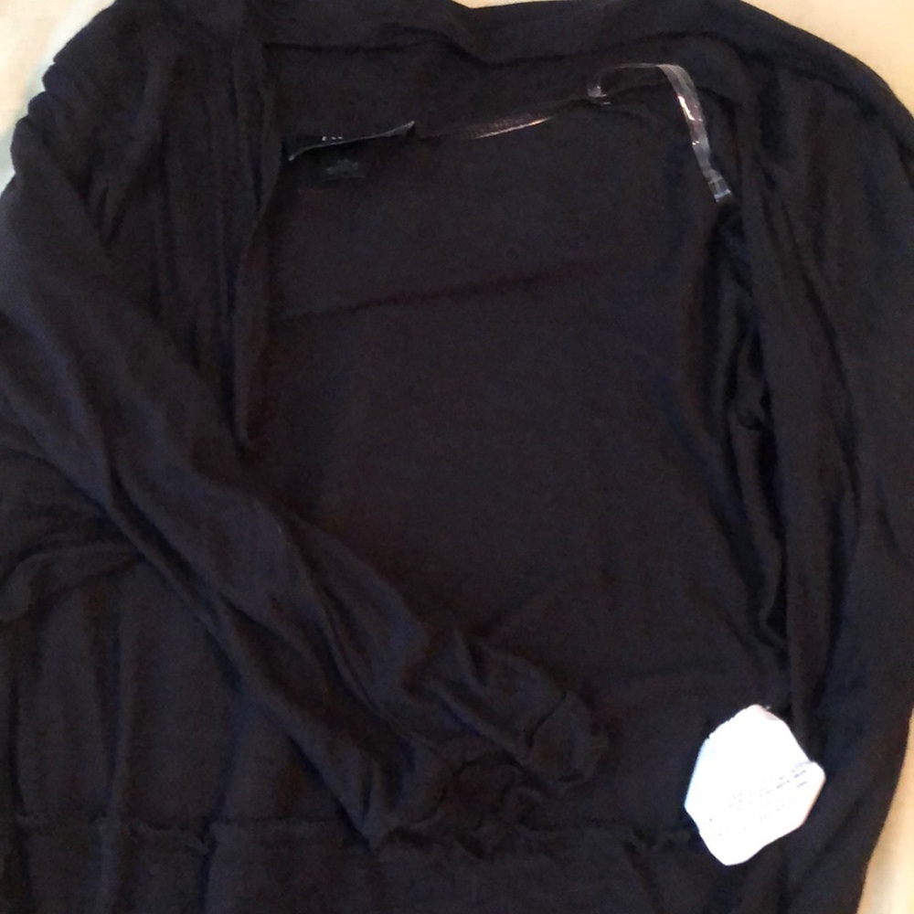 Black midway cardigan